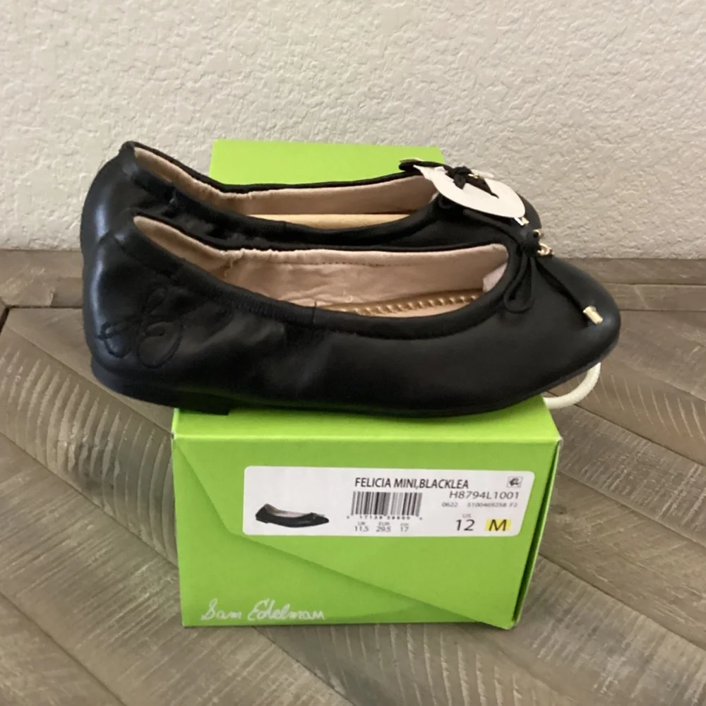 Sam Edelman Felicia Ballet Flat ( Little Kid) 12 M